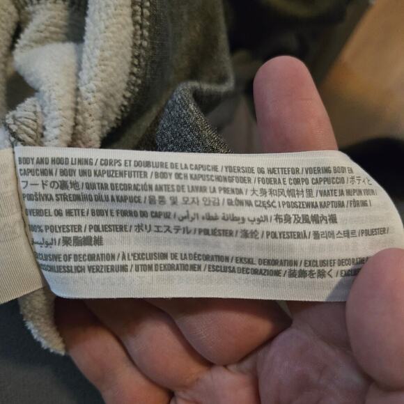 Abercrombie & Fitch Gray Full Zip Hoodie Men’s Medium Active - Picture 9 of 9